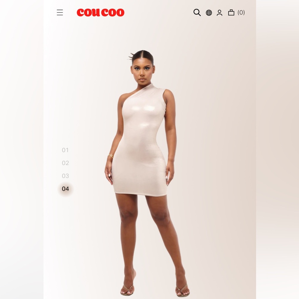 Coucoo dress Large NWT